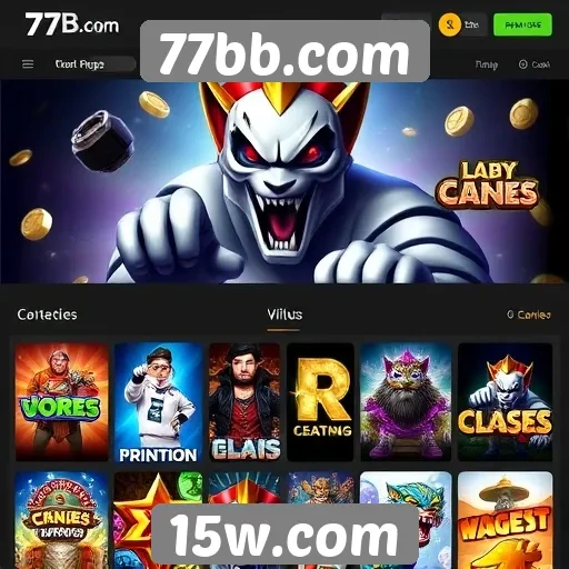 Jogos populares disponíveis no 77bb.com